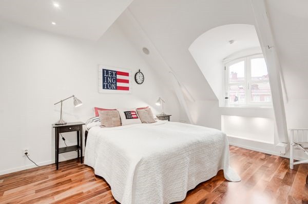 white-simple-bedroom-attic